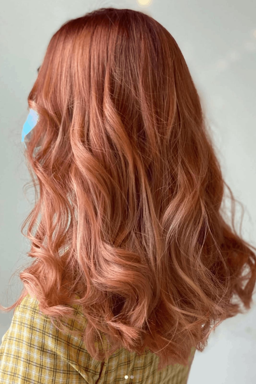 Peachy Orange Auburn With Lighter Ends Peachy Orange Auburn With Lighter Ends — Trendy Auburn Hair Color