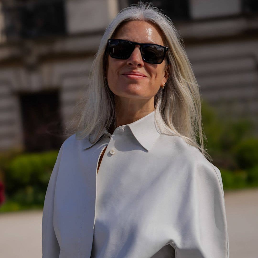 Light Grey Structured Jacket with a Wide Collar — Trendy Basic Outfits