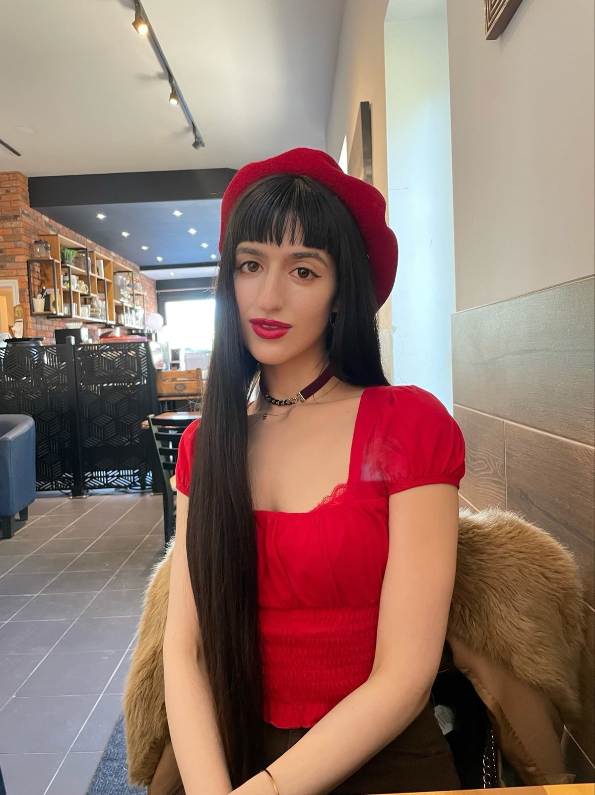 Plaid Blazer and Matching Beret — Trendy Beret Outfits