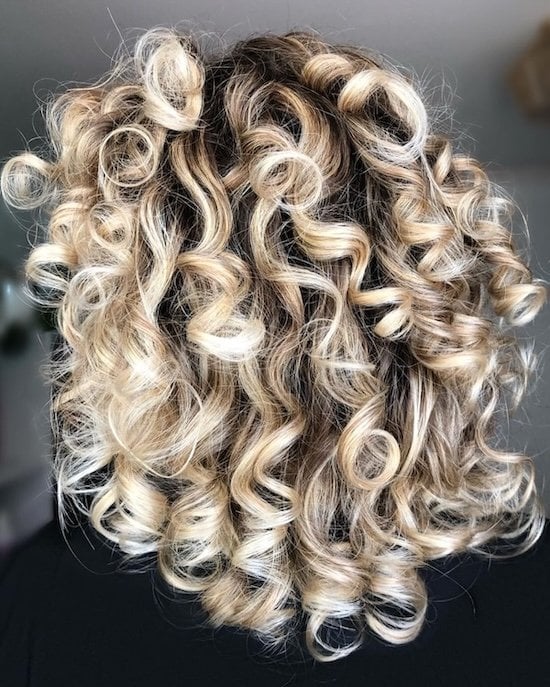 Shoulder Length Ash Blonde Curls Shoulder Length Ash Blonde Curls — Trendy Blonde Wavy Hair