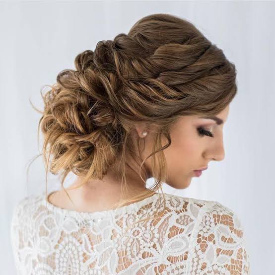 Textured Updo With Twists and Volume Textured Updo With Twists and Volume — Trendy Bridesmaid Hairstyles Updo