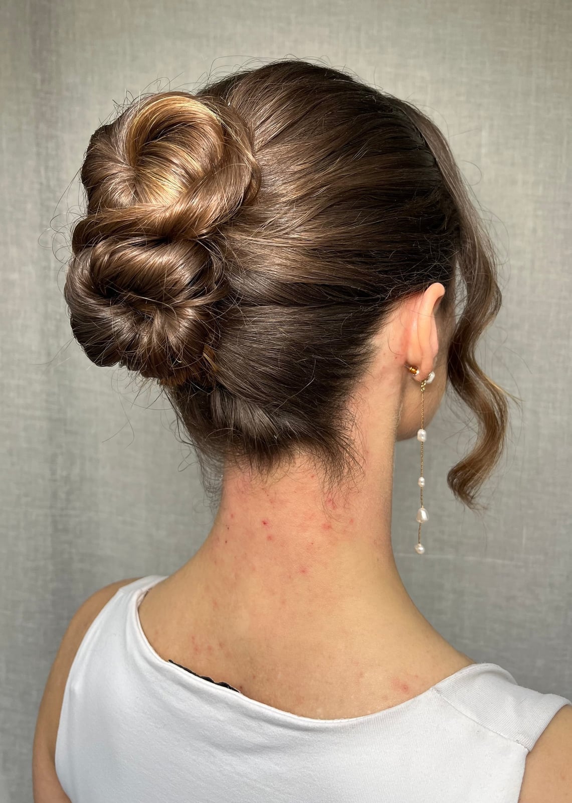 Braided Bun With Soft Waves Braided Bun With Soft Waves — Trendy Bridesmaid Hairstyles Updo