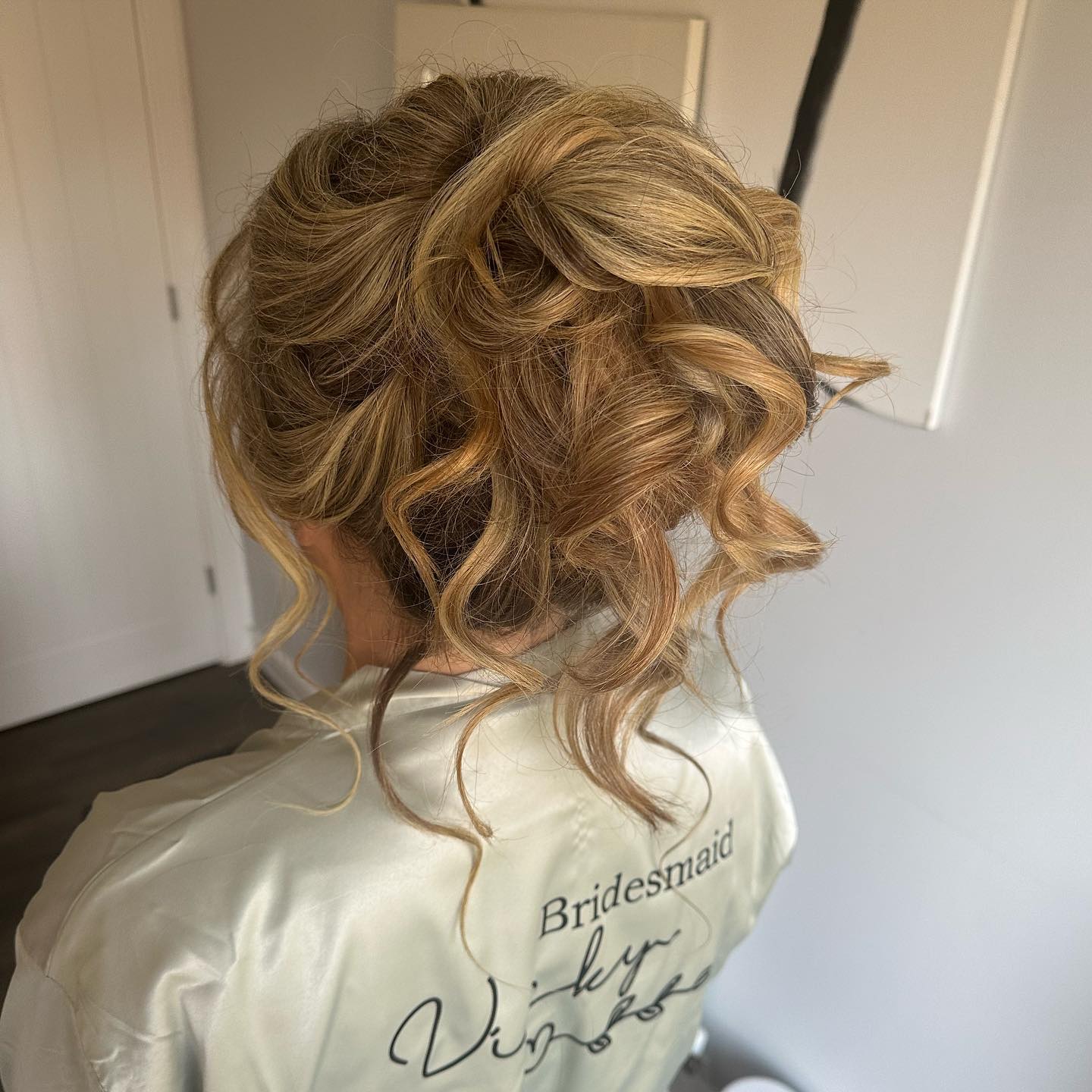 Loose Textured Updo With Curls Loose Textured Updo With Curls — Trendy Bridesmaid Hairstyles Updo