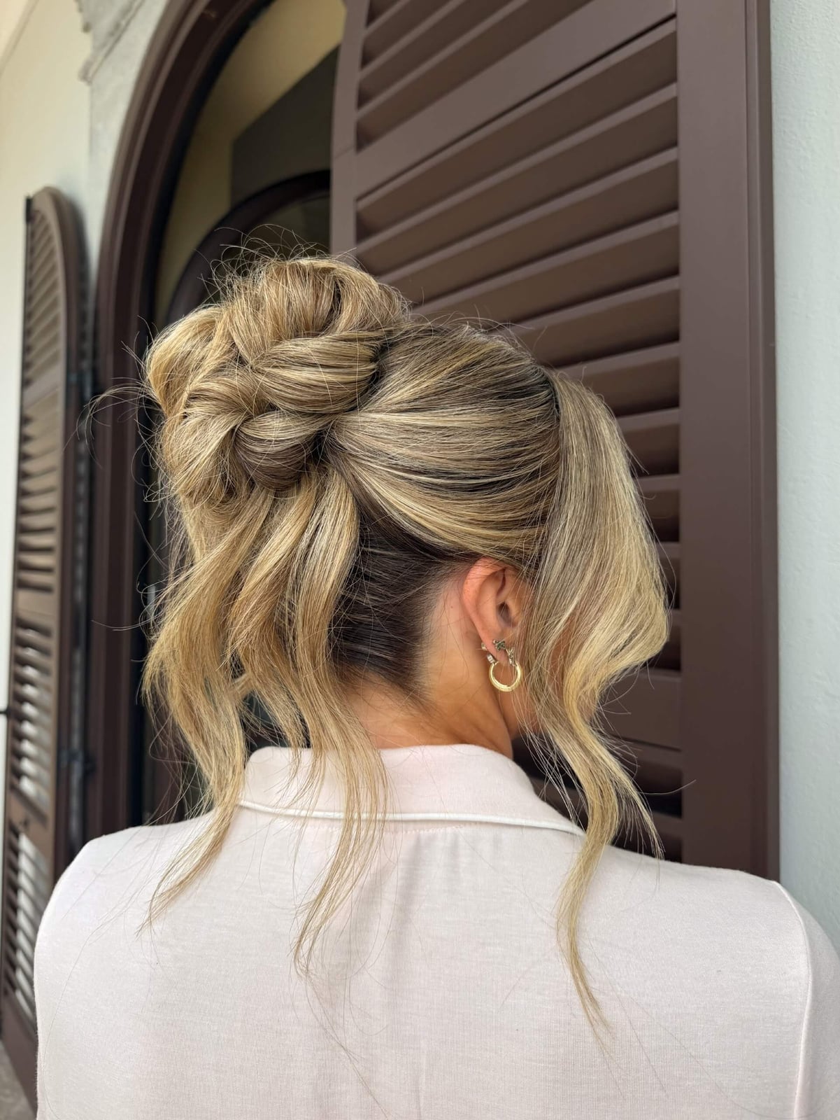 Intricate Updo With Curtain Bangs Intricate Updo With Curtain Bangs — Trendy Bridesmaid Hairstyles Updo