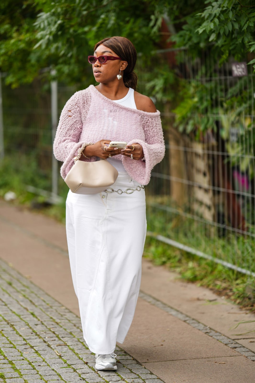 Cropped Sweater Maxi Skirt Combination — Trendy Brunch Outfits