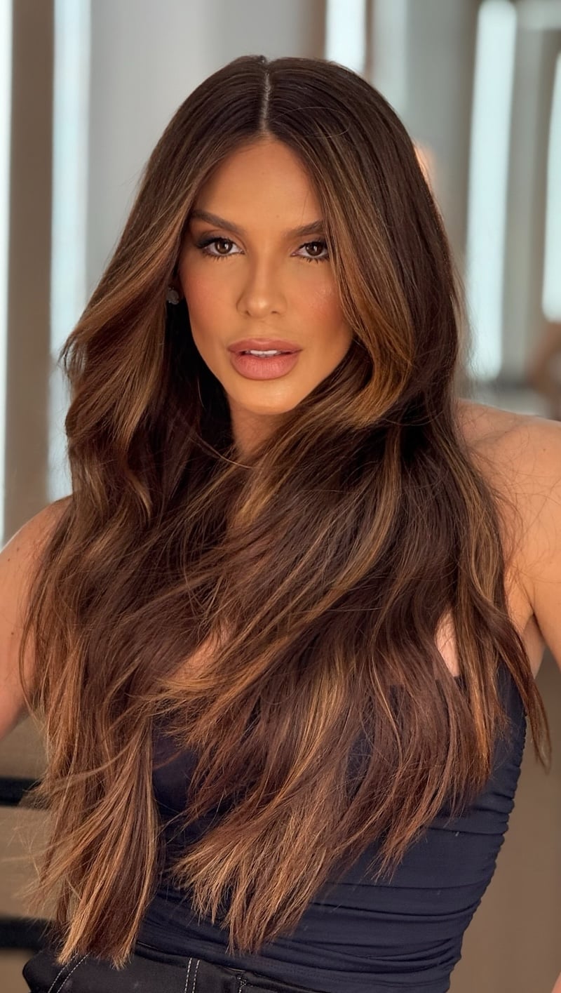Deep Brown Base With Warm Caramel Highlights Deep Brown Base With Warm Caramel Highlights — Trendy Caramel Hair Color
