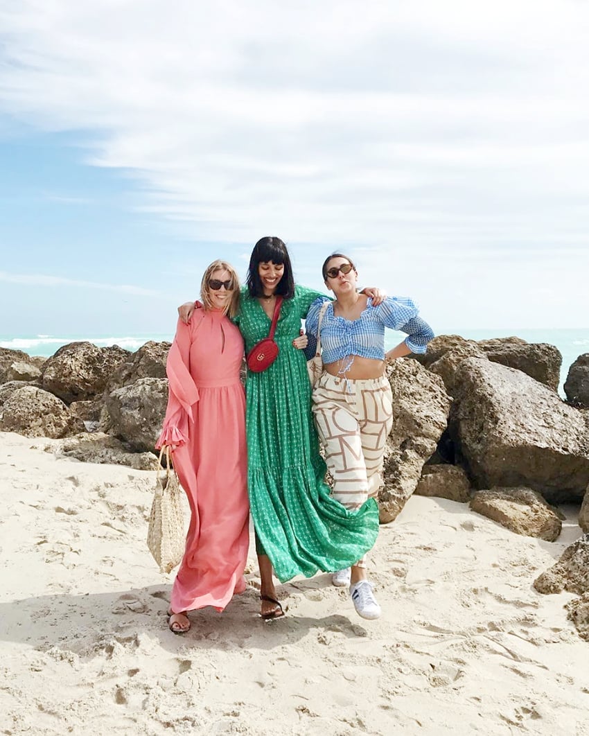 Maxi Dresses and a Cropped Top with Patterned Pants — Trendy Coastal Outfits