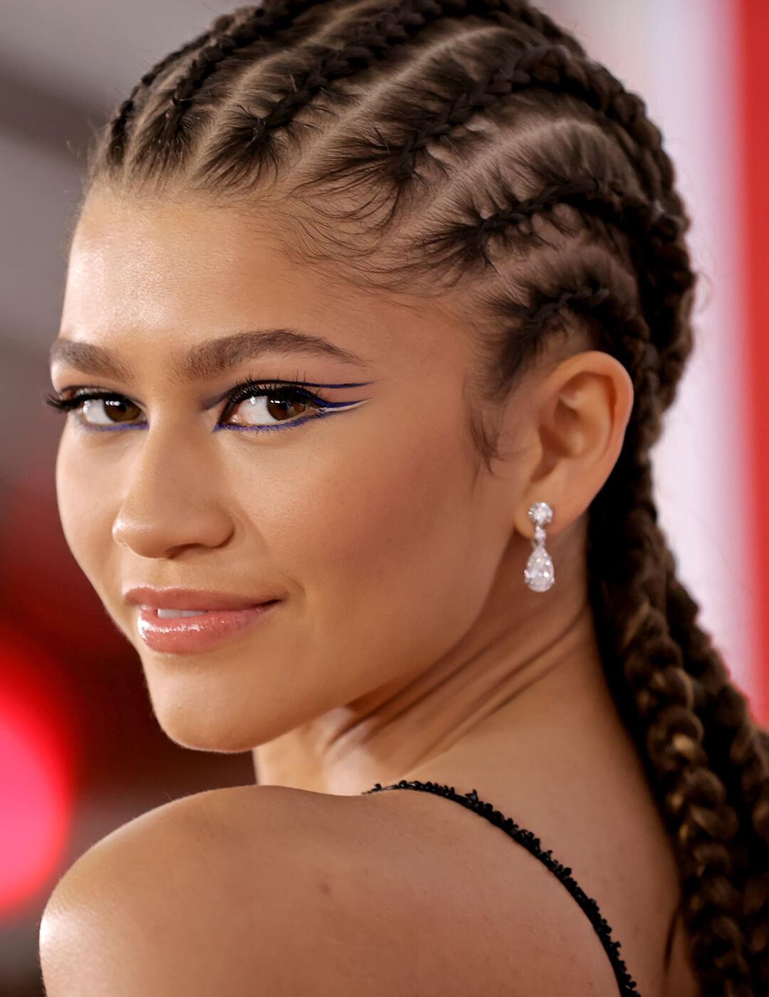 Intricate Cornrows Extending Down Back Intricate Cornrows Extending Down Back — Trendy Cornrows Braids for Black Women