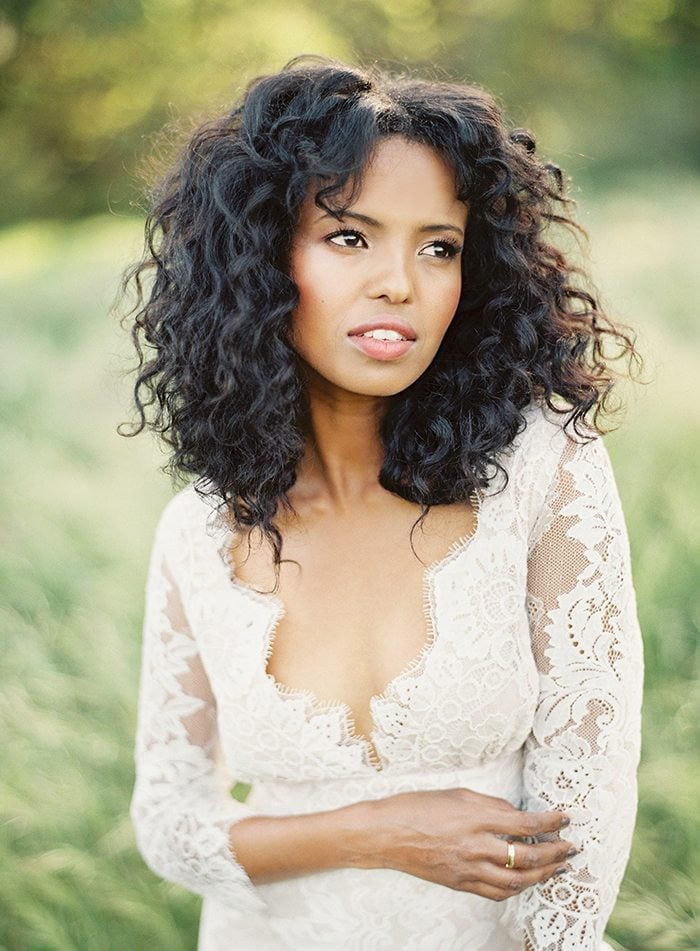 Mid-Back Long Layers With Face-Framing and Air Dried — Trendy Curly Hair