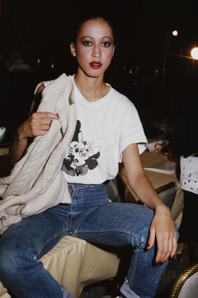 Mickey Mouse T-Shirt and Cardigan Casual Style Mickey Mouse T-Shirt and Cardigan Casual Style — Trendy Disney Outfits