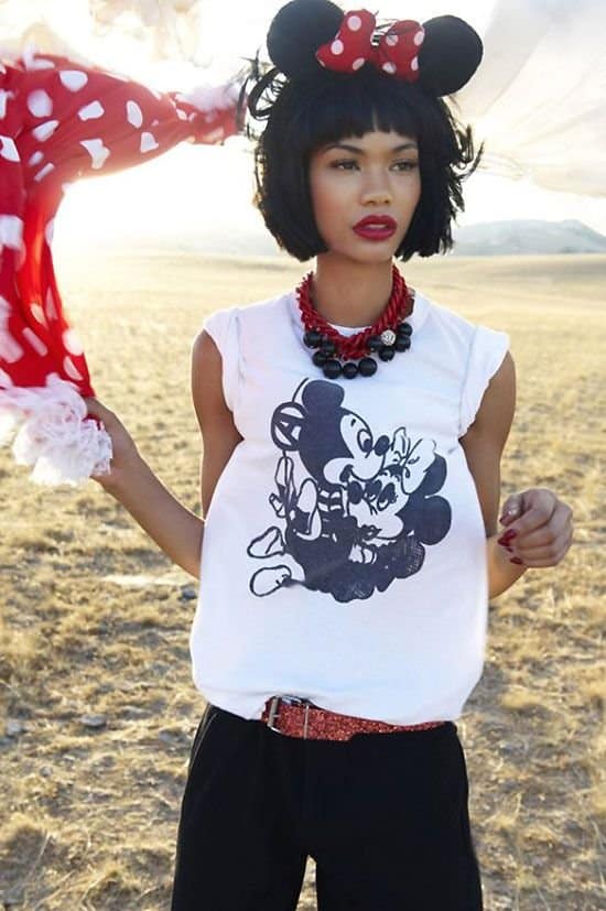 Mickey Minnie Graphic Tee Red Belt Mickey Minnie Graphic Tee Red Belt — Trendy Disney Outfits
