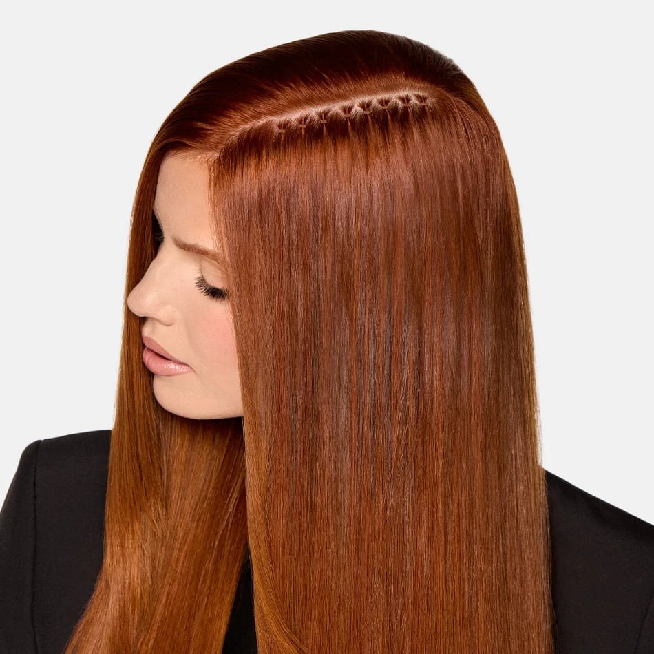 Mid-Back Straight Copper Red Blowout Mid-Back Straight Copper Red Blowout — Trendy Extensions Hair