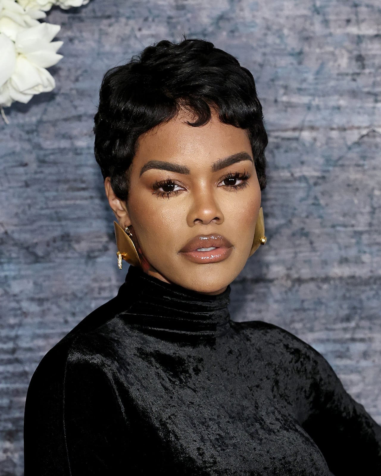 Black Curly Pixie Textured Crown — Trendy Fine Hair
