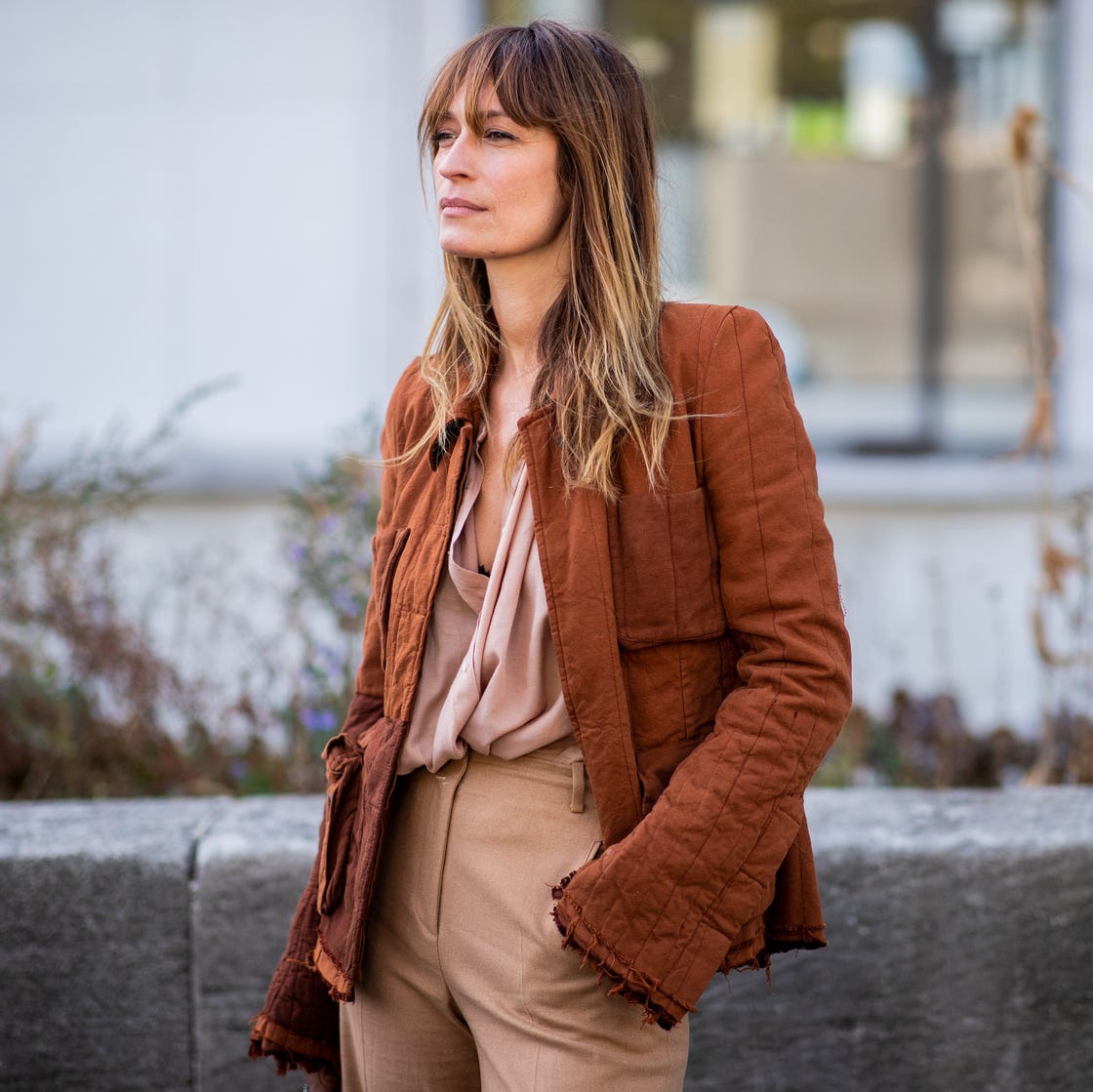 Houndstooth Blazer With Blue Jeans — Trendy French Style