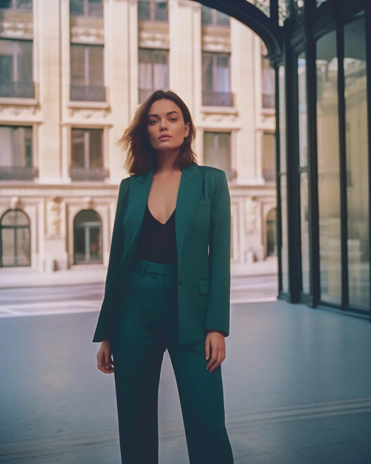 Deep Teal Green Tailored Suit with Relaxed Fit and Smooth Wool Blend Deep Teal Green Tailored Suit with Relaxed Fit and Smooth Wool Blend — Trendy Green Outfits
