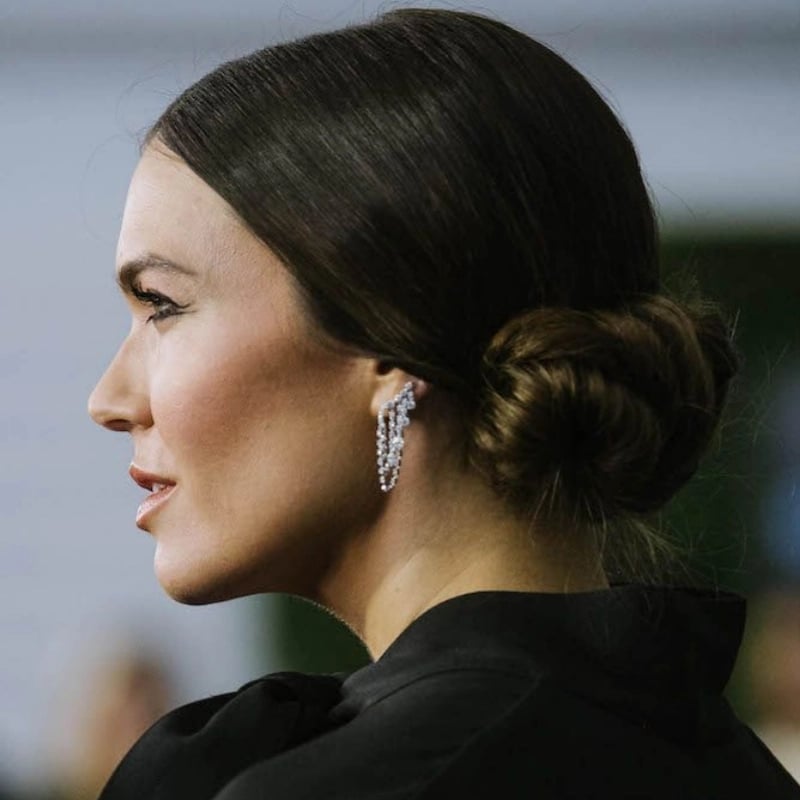 Sleek Low Bun With Side Parting — Trendy Hair Up Hairstyles