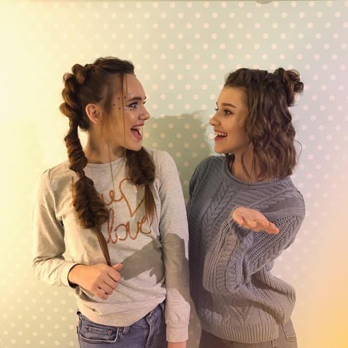 Mid Back Dark Brown Dutch Braids — Trendy Hairstyles for Teens