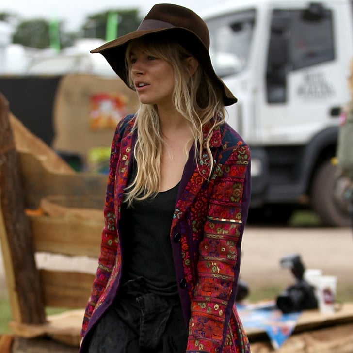 Embroidered Jacket Over Relaxed Base — Trendy Hippie Outfits