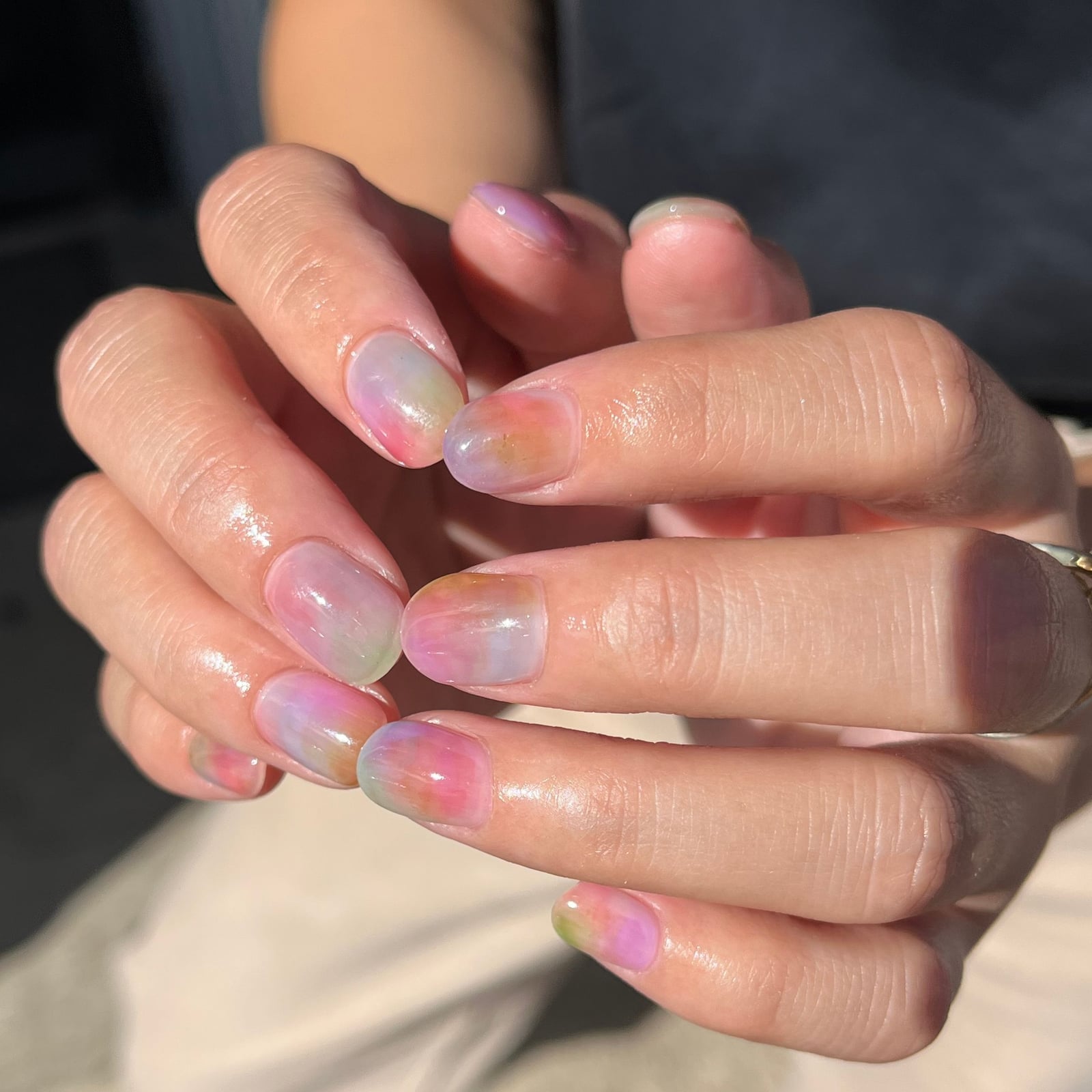 Long Stiletto Blue Snake Print Nails Long Stiletto Blue Snake Print Nails — Trendy Japanese Nails