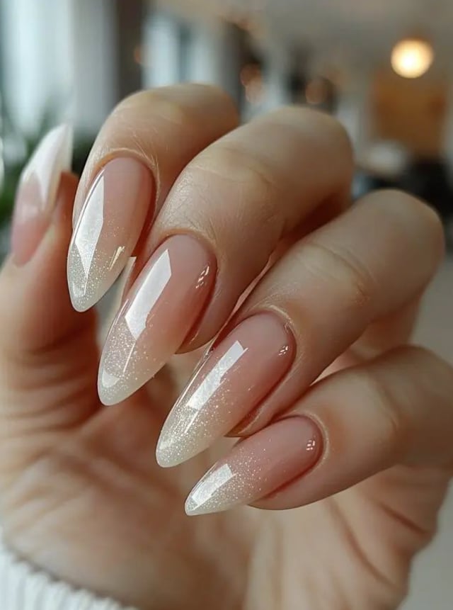 Long Sharp Nude Black French Spider Nails Long Sharp Nude Black French Spider Nails — Trendy Japanese Nails