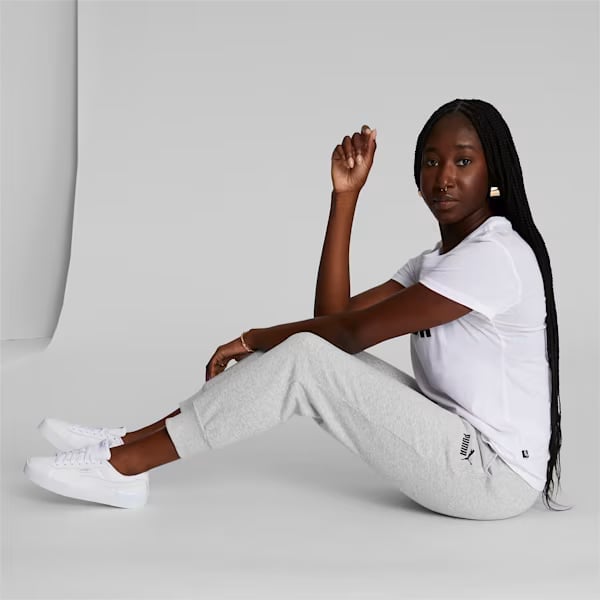Grey Joggers with White T-Shirt and Sneakers Grey Joggers with White T-Shirt and Sneakers — Trendy Jogging Outfits