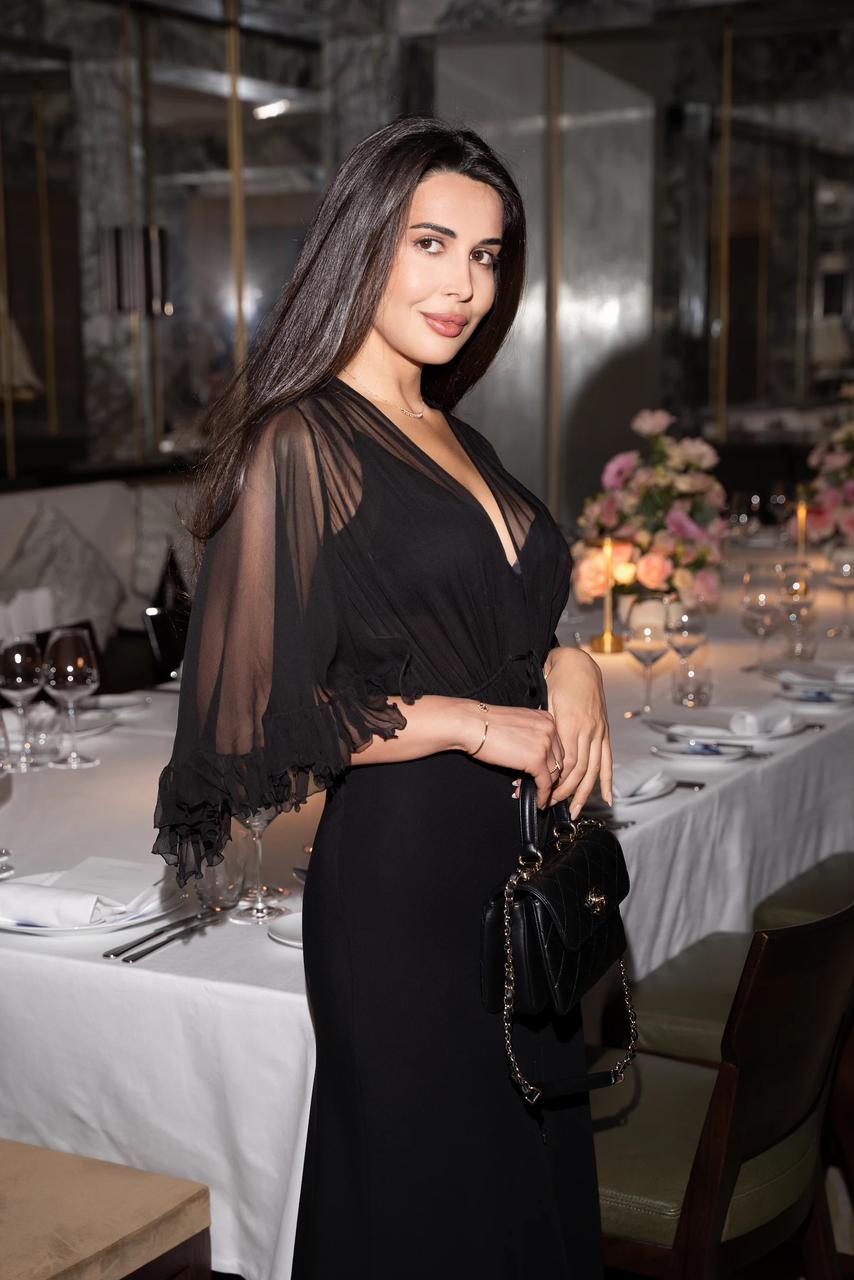 Black Dress with Sheer Flutter Sleeves Black Dress with Sheer Flutter Sleeves — Trendy Luxury Outfits