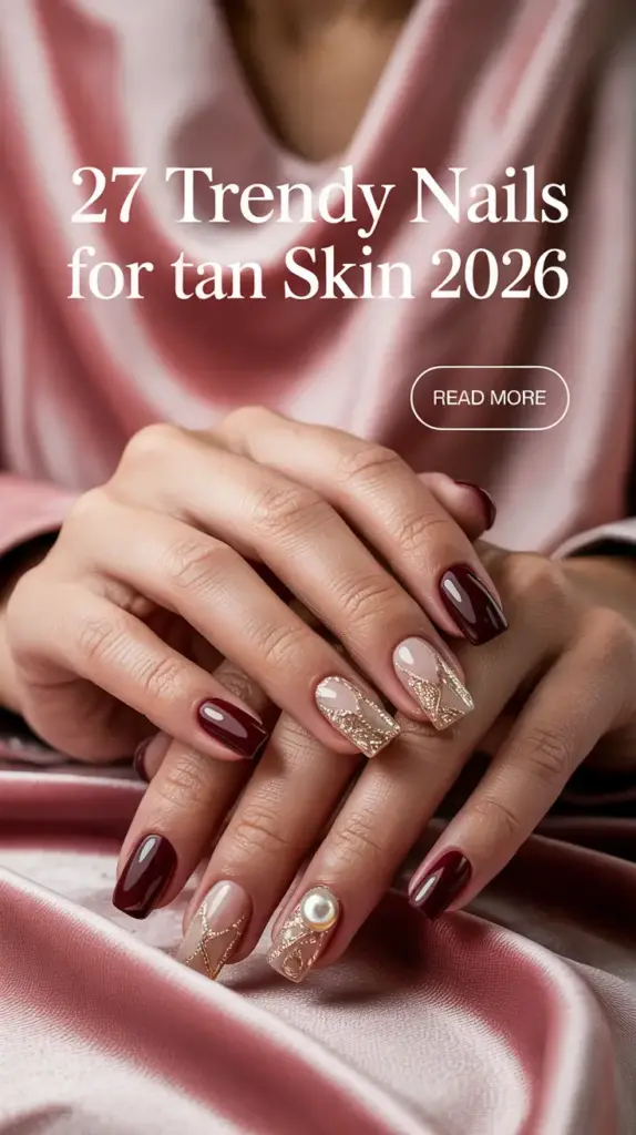 Trendy Nails for Tan Skin 2026: Fresh Shades That Enhance Every Tan