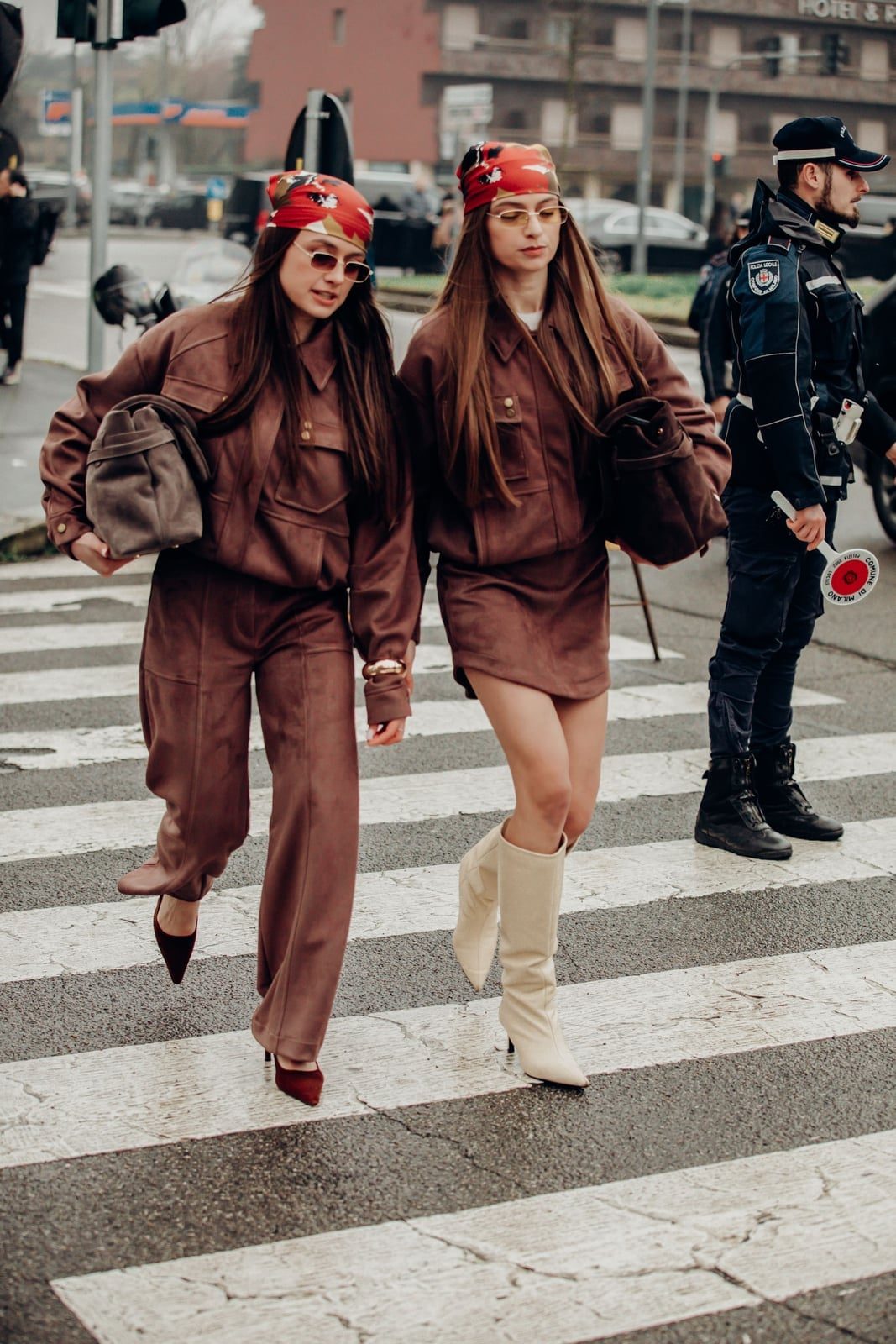 Matching Brown Sets with Statement Accessories Matching Brown Sets with Statement Accessories — Trendy Outfits for Teens