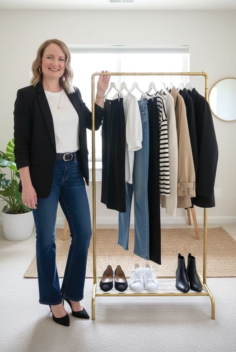 Black Blazer with Jeans for Versatile Styling — Trendy Photo Outfit