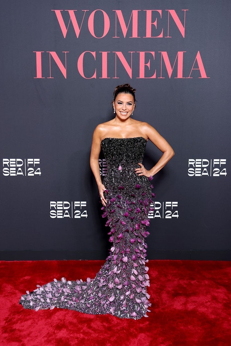 Red Carpet Gown Feathered Skirt Red Carpet Gown Feathered Skirt — Trendy Red Carpet Outfits