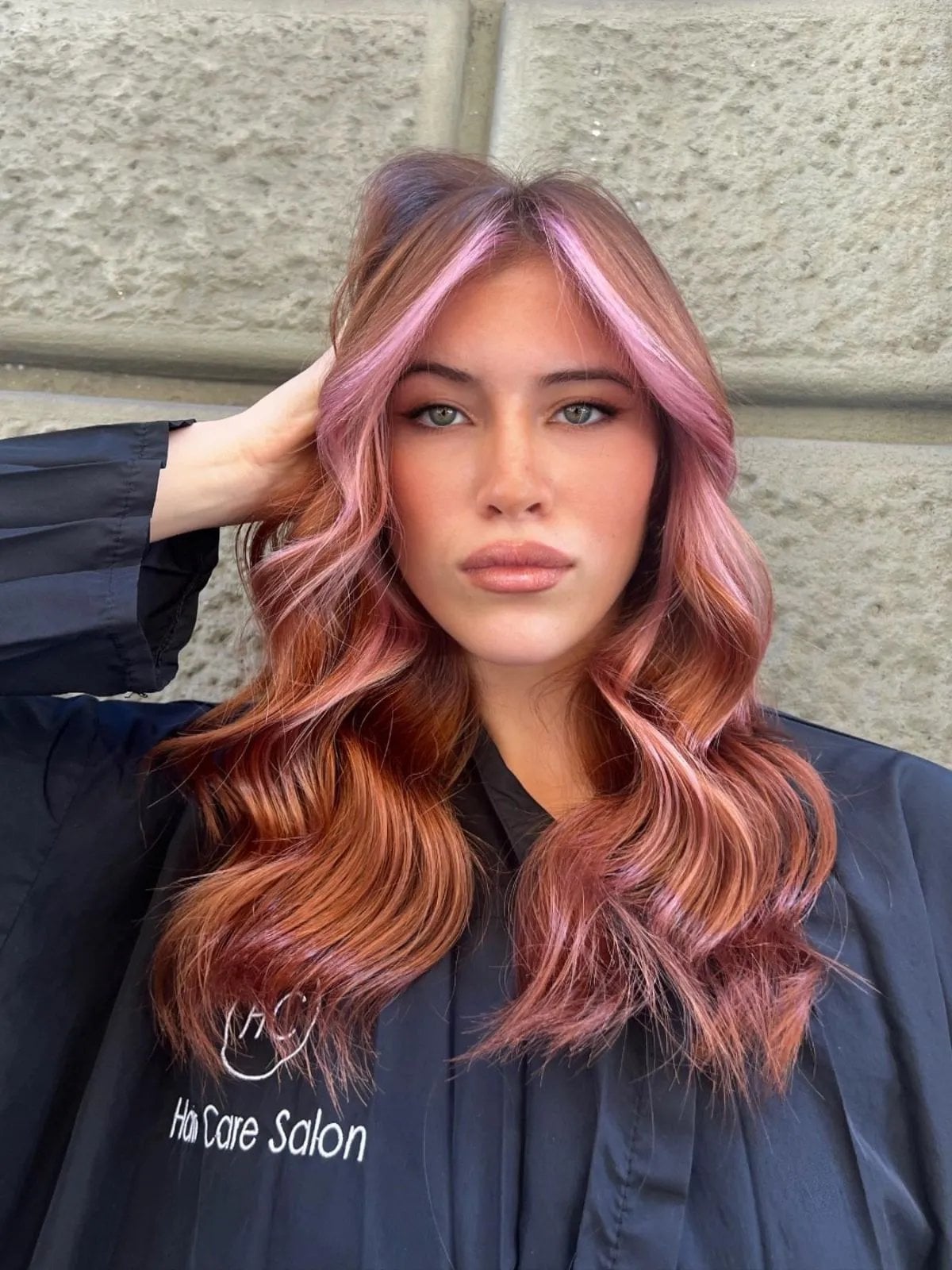 Rich Copper Red With Subtle Highlights — Trendy Red Hair with Highlights