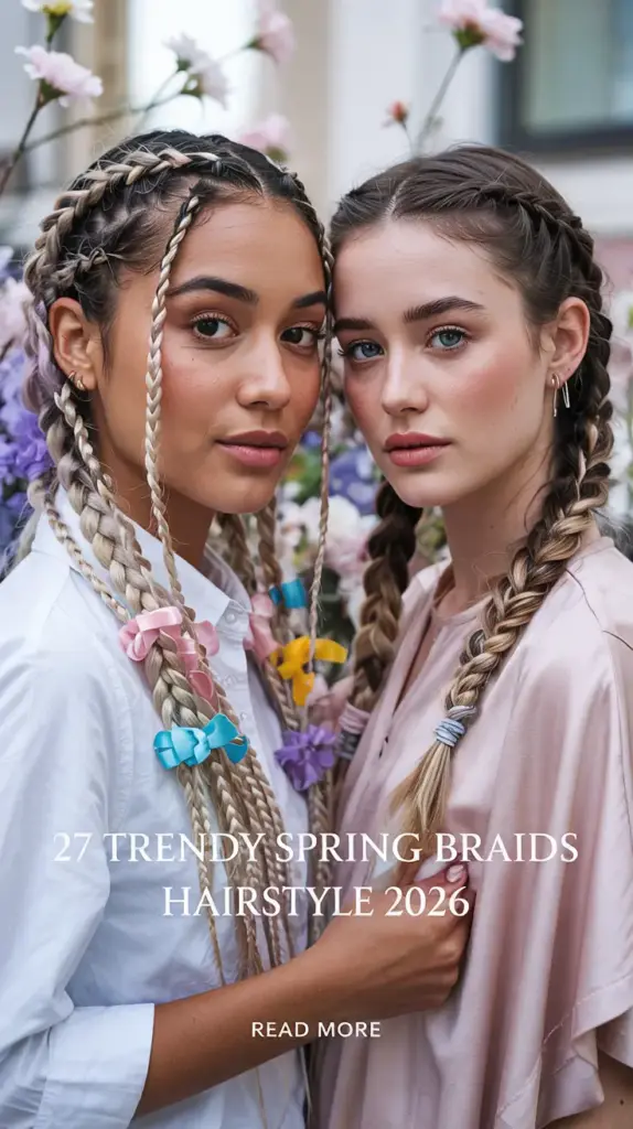 Trendy Spring Braids Hairstyle 2026: Fresh Braid Ideas That Define the Season