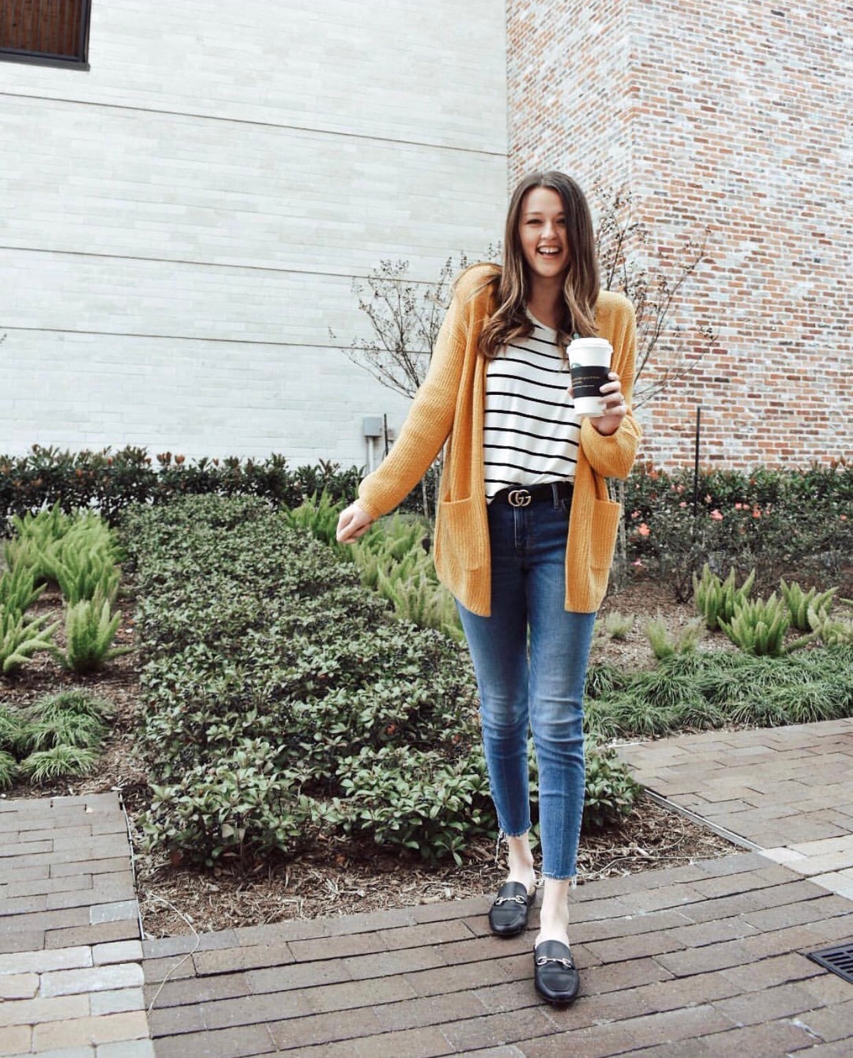 Grey Plaid Blazer Over Denim Mini Dress Grey Plaid Blazer Over Denim Mini Dress — Trendy Teacher Outfits Elementary