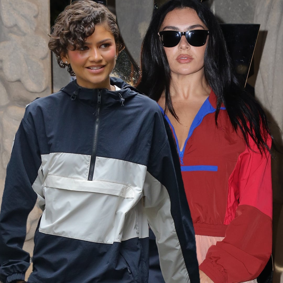 Color-Block Windbreaker With Contrasting Collar Color-Block Windbreaker With Contrasting Collar — Trendy Windbreaker Outfits