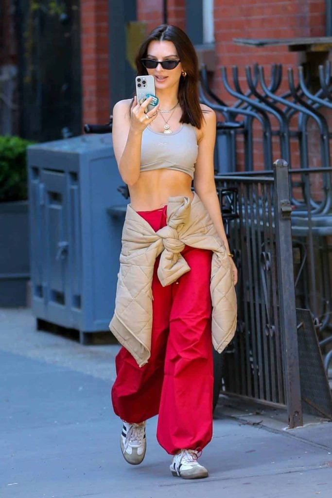 Bright Red Wide-Leg Windbreaker Pants Bright Red Wide-Leg Windbreaker Pants — Trendy Windbreaker Outfits