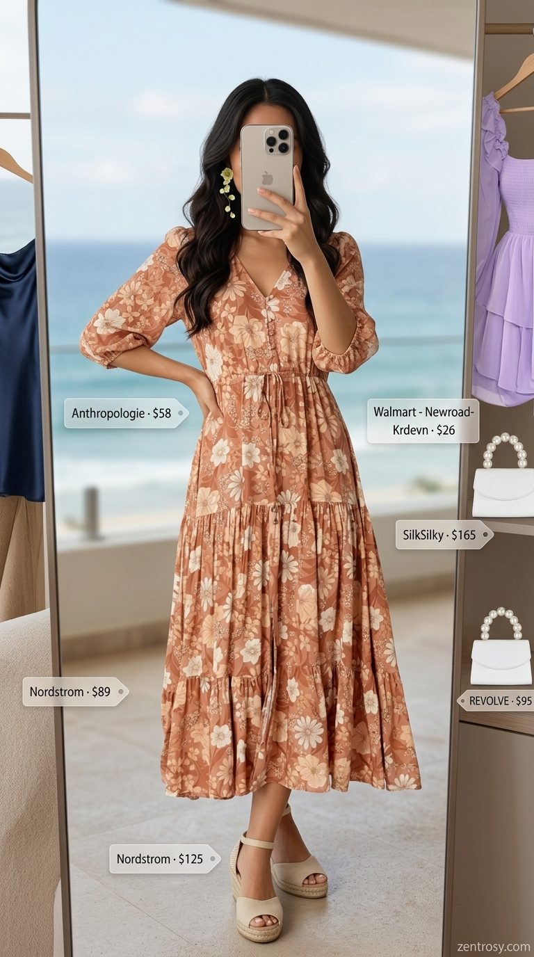 tropical summer vacation outfits for women 2026 outfit idea - fashion styling inspiration