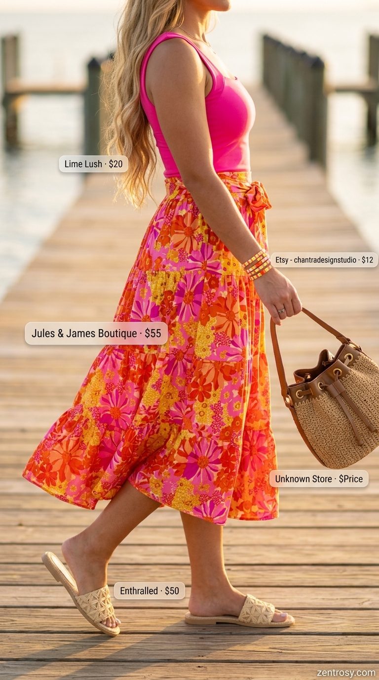 tropical summer vacation outfits for women 2026 outfit idea - fashion styling inspiration