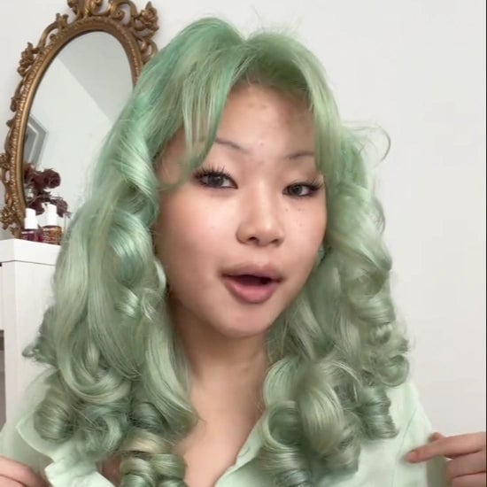 Mid-Back Blue And Pink Color Melt — Vivid Hair Color Inspiration