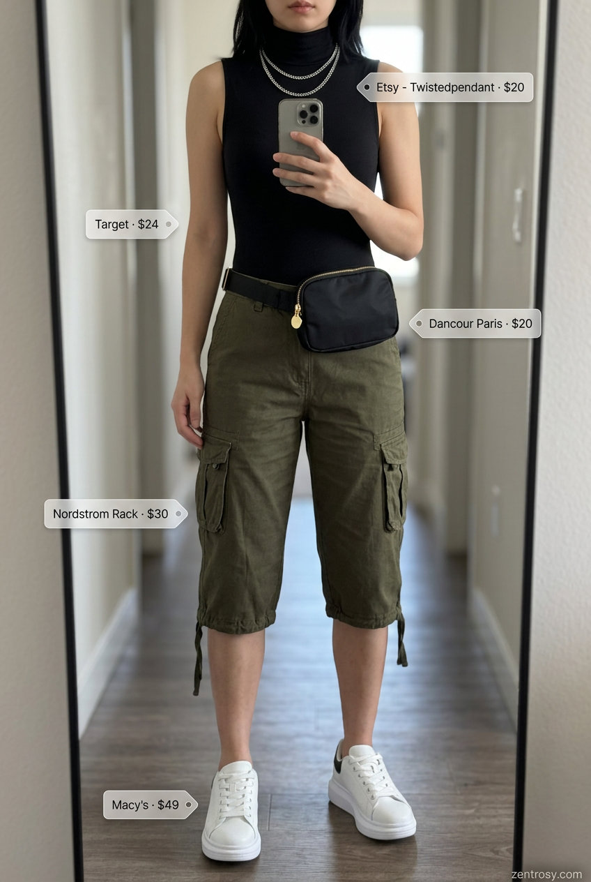 What to Wear with Denim Shorts Summer 2026 outfit idea - fashion styling inspiration