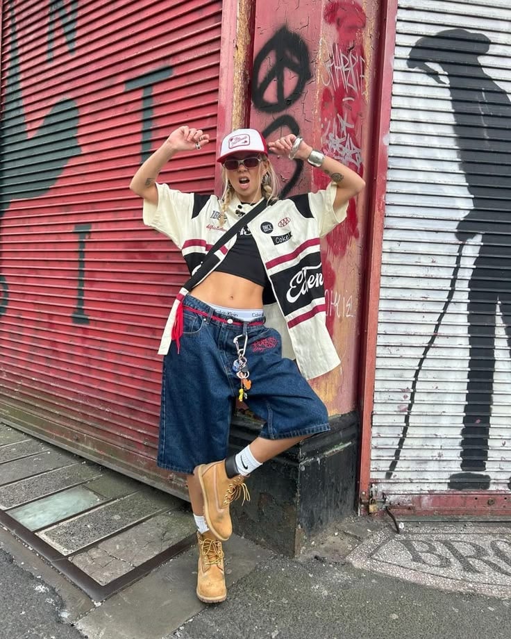 Y2K Sportswear Inspired Green Track Pants Y2K Sportswear Inspired Green Track Pants — Y2K Party Outfit Inspiration