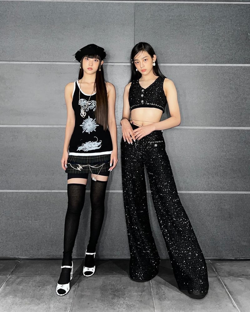 Graphic Tank Top Plaid Skirt Y2K Party Outfit Graphic Tank Top Plaid Skirt Y2K Party Outfit — Y2K Party Outfit Inspiration